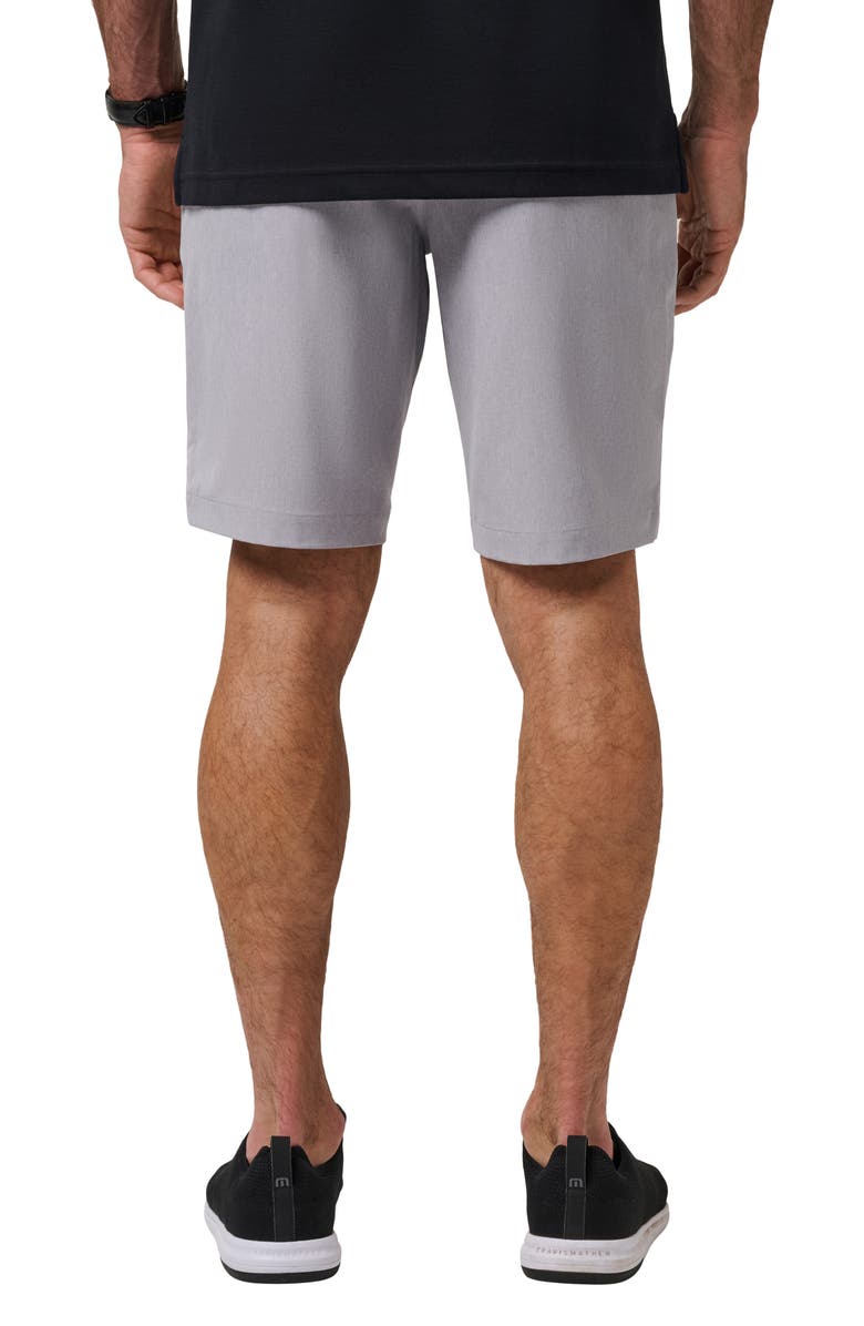 TravisMathew Beck 2.0 Performance Shorts, Alternate, color, Heather Sleet
