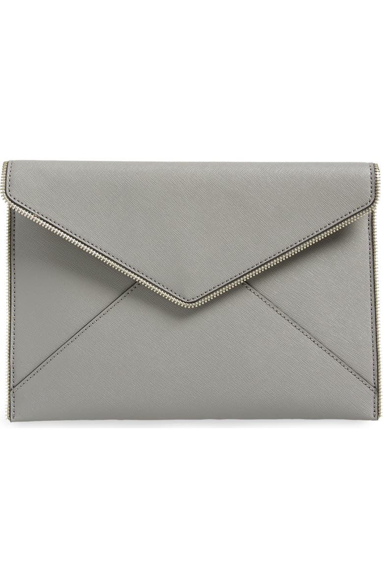 Rebecca Minkoff Leo Envelope Clutch, Main, color,