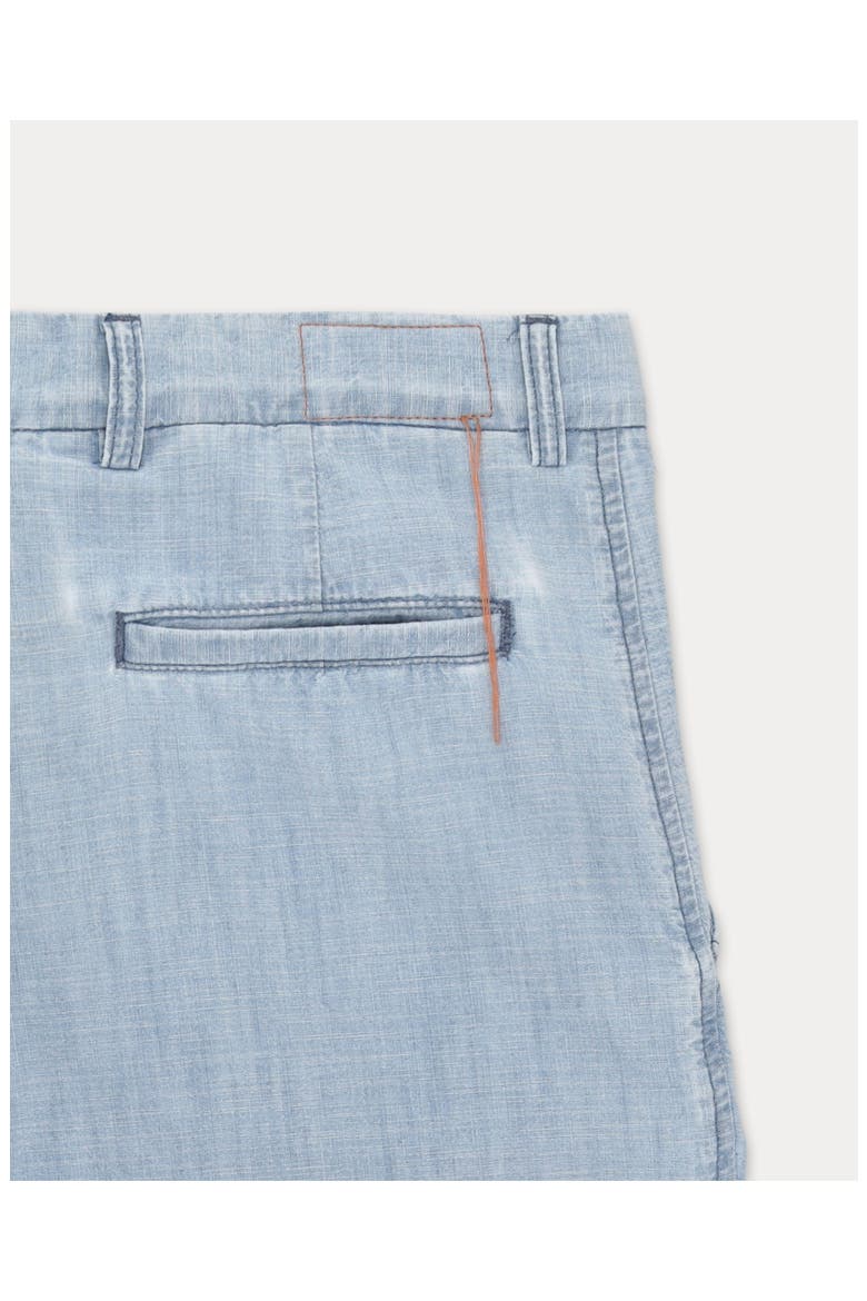 Jelene Chambray Trousers, Alternate, color, Bleach Wash