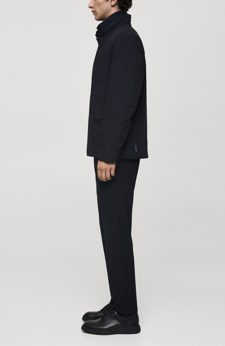 MANGO Thermor<sup
®</sup
 Waterproof Insulated Jacket, Alternate, color, Dark Navy