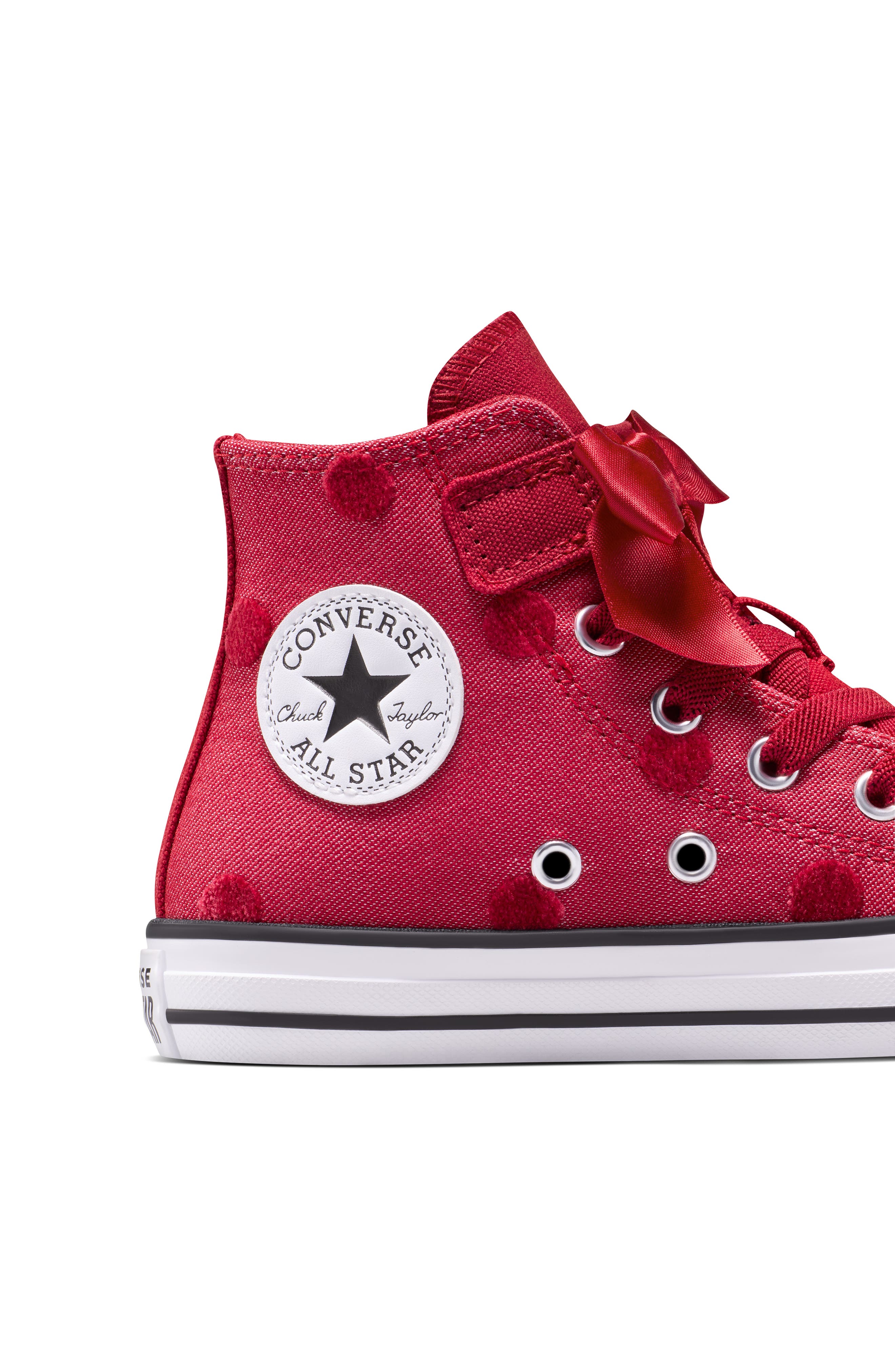 Converse Kids' Chuck Taylor All Star Bow Easy On Canvas High Top Sneaker, Alternate, color, Days Ahead/ White/ Days Ahead