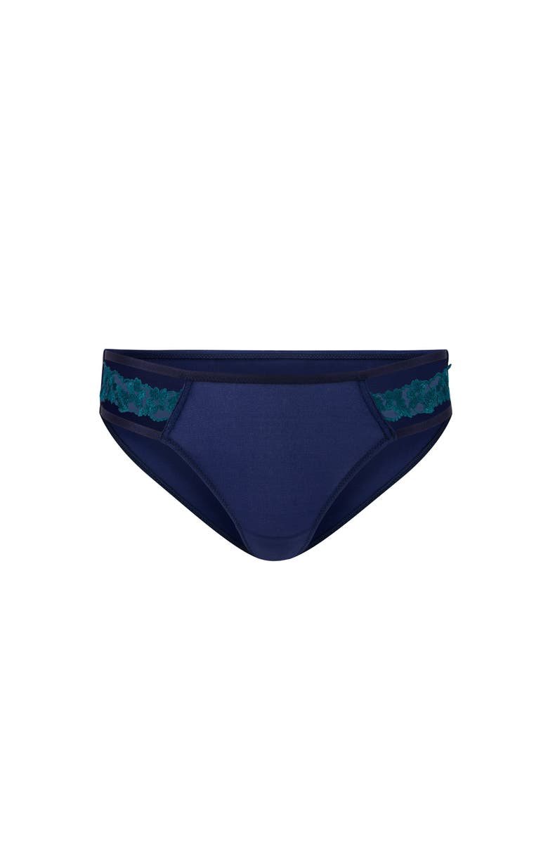 Adore Me Eva Bikini Panties, Alternate, color, Dark Blue