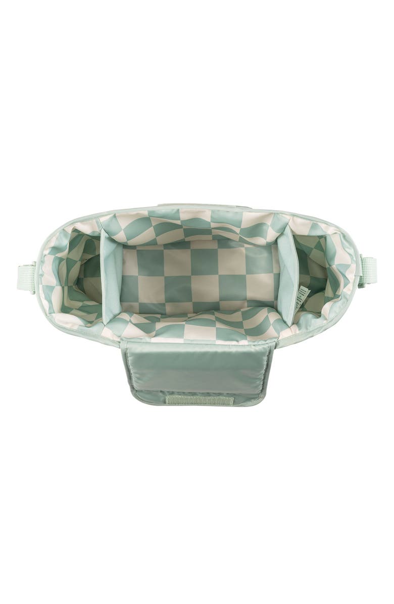Tiny Twinkle Universal Baby Stroller Organizer Caddy, Alternate, color, Sage Checkers