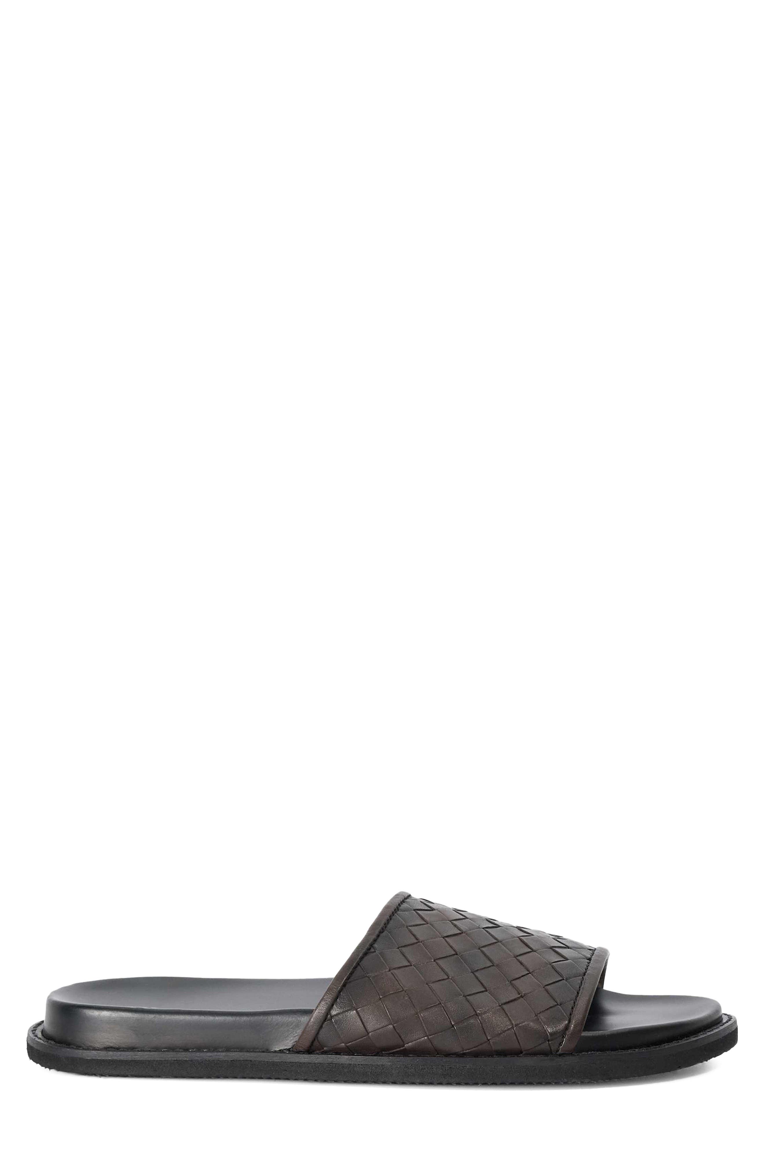 Ivar Slide Sandal, Alternate, color, BROWN