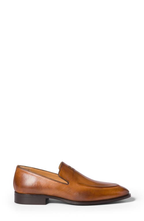Miu Miu Runway Waxed Loafer In Brown
