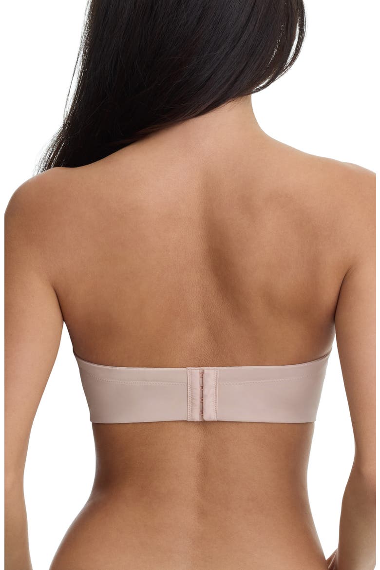 Entice Strapless Lace Underwire Bra, Alternate, color, CASHMERE