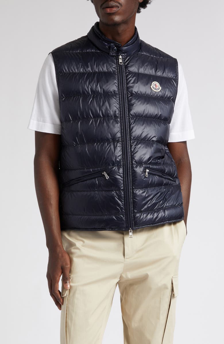 Moncler Gui Down Puffer Vest, Main, color,
