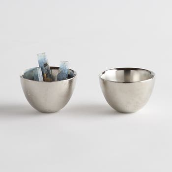 The Collective Home Stinson Nickel Pinch Bowls - Set of 2 | Nordstrom