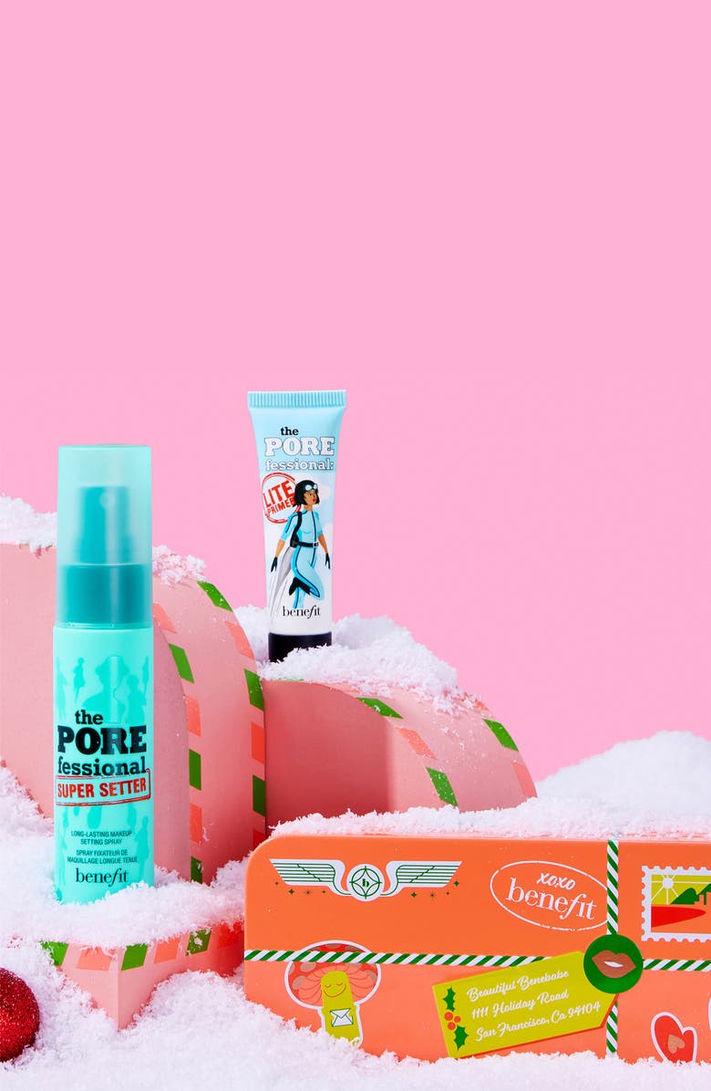 Benefit Cosmetics The POREfect Mini Pore Primer & Setting Spray Set USD $28 Value, Alternate, color, 