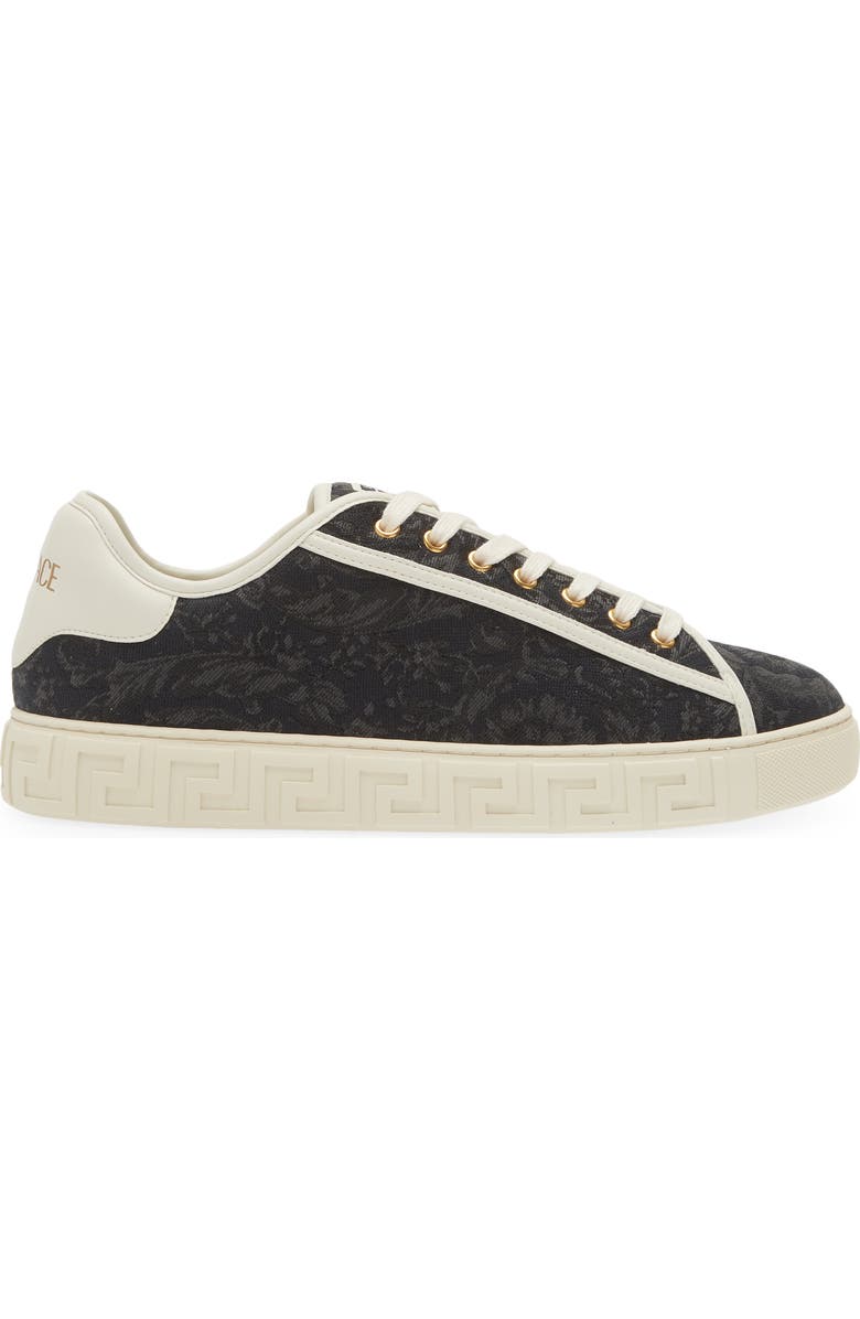 Versace Barocco Greca Low Top Sneaker, Alternate, color,