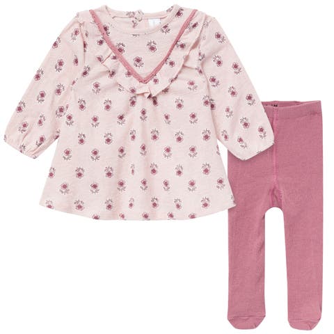 Ruffle Dress and Tights Set (Baby)