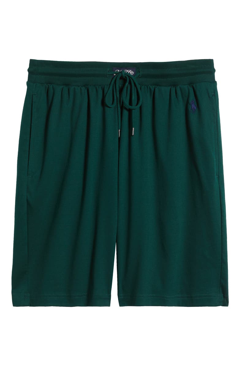 Polo Ralph Lauren Mercerized Cotton Pajama Shorts, Alternate, color, Moss