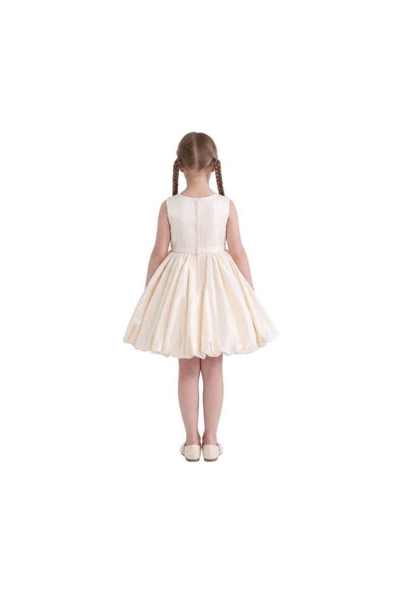 Marina Satin Tiered Dress, Alternate, color, Blue