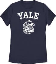 Yale University Women's Yale University Handsome Dan Face Graphic T-Shirt