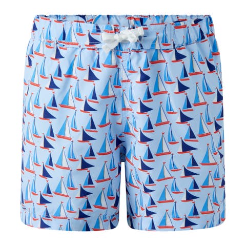 Baby Boys' Sailboat Swim Trunks