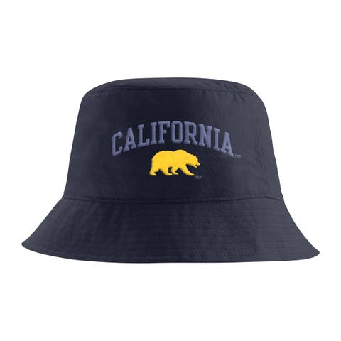 Men's Nike Navy Cal Bears Apex Striped Bucket Hat