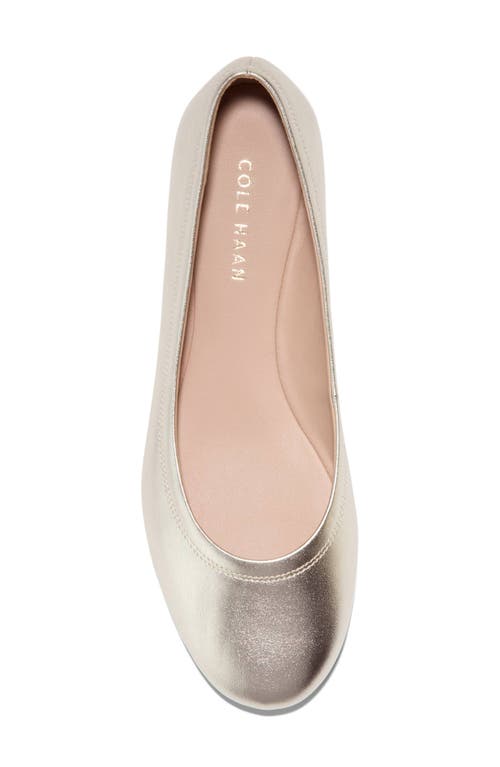 Cole Haan Georgie Ballet Flat In Gold