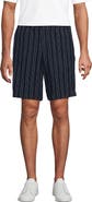 Lands' End 7" Classic Fit Linen Cotton E-Waist Short