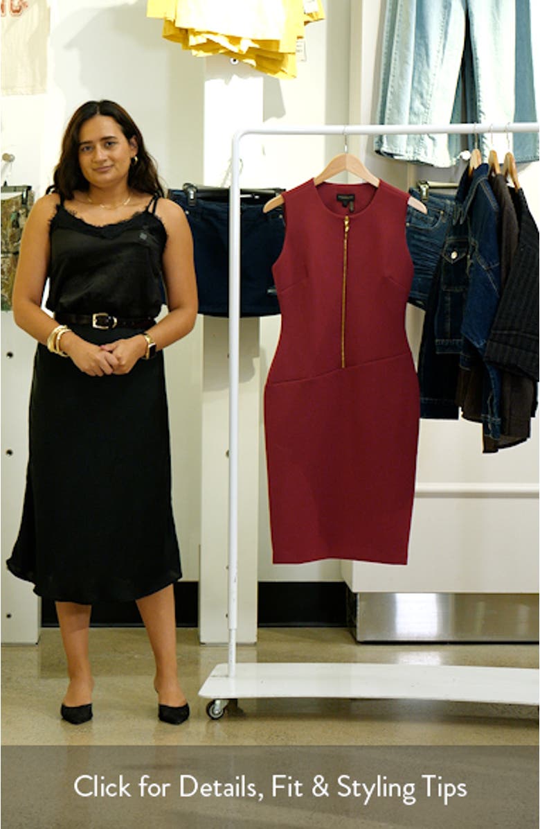 Sleeveless Sheath Dress, sales video thumbnail