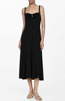 MANGO A-Line Midi Dress