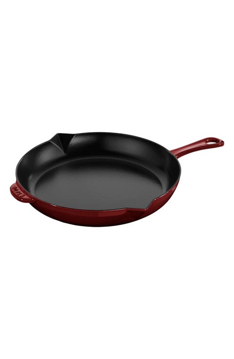 12-Inch Enameled Cast Iron Fry Pan