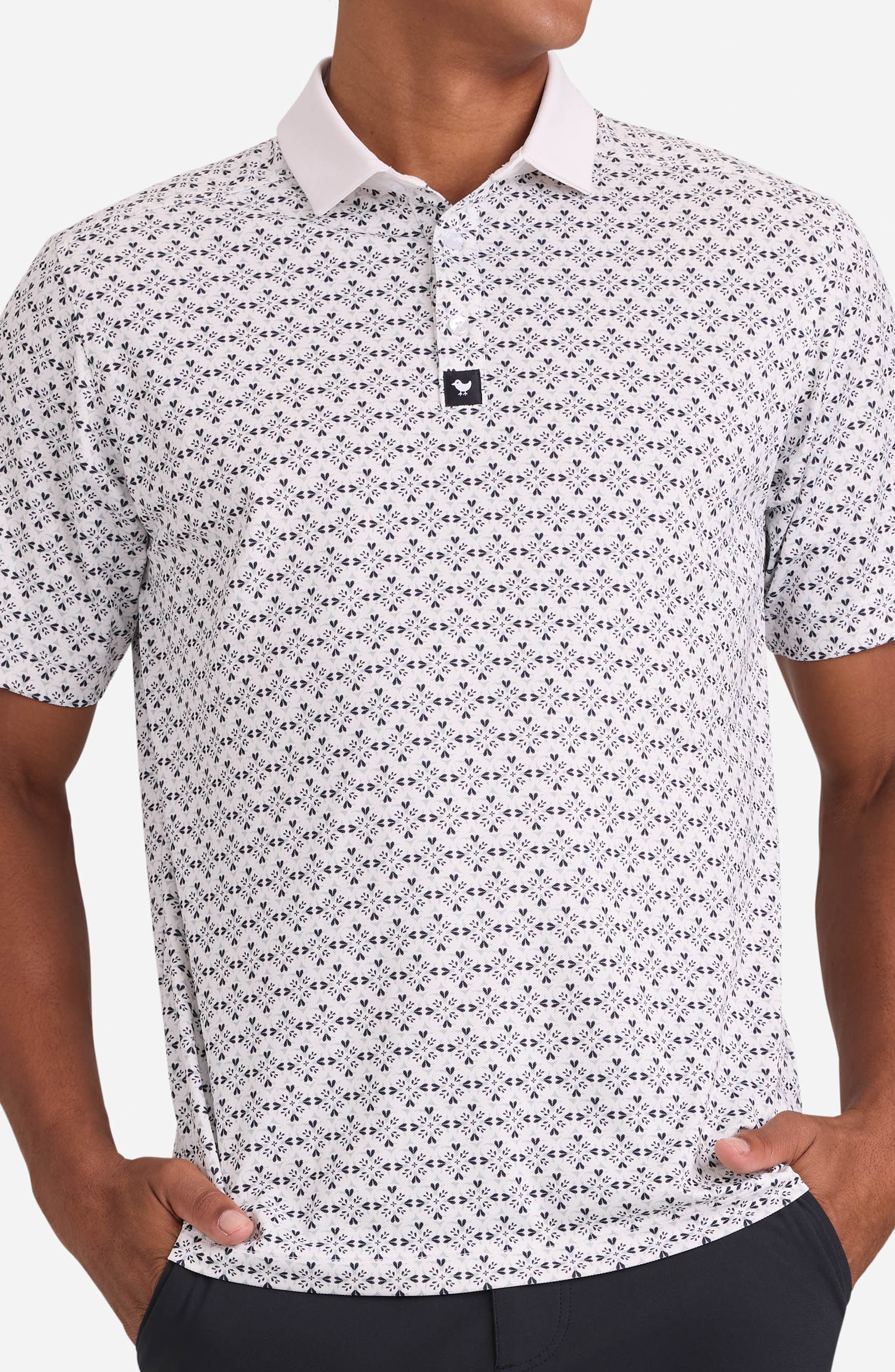 Solar Flare Piqué Performance Golf Polo