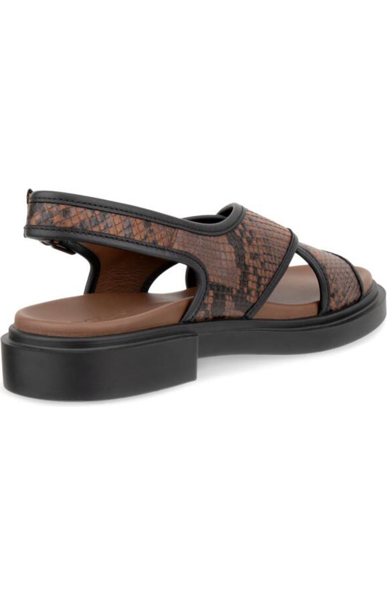 ECCO Seoul Slingback Sandal, Alternate, color, Mink/ Black/ Coffee/ Black