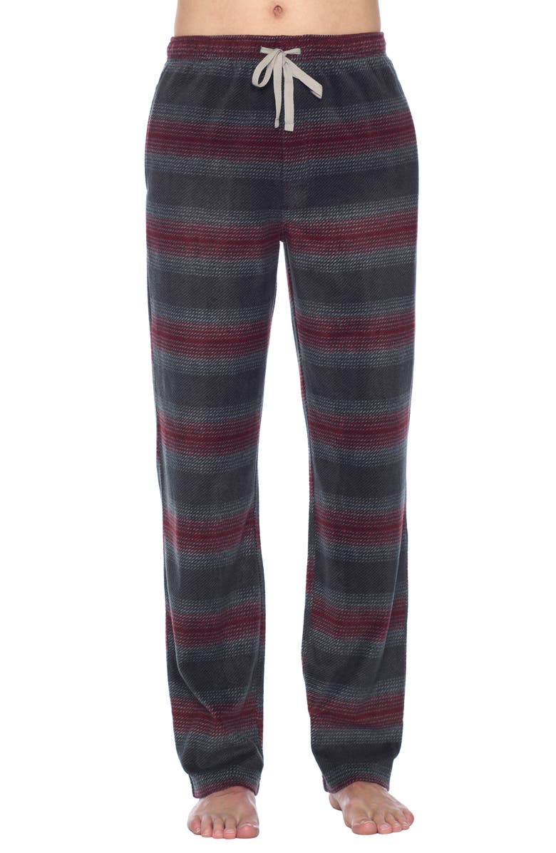 Majestic International Line Up Microfleece Lounge Pants, Main, color, 