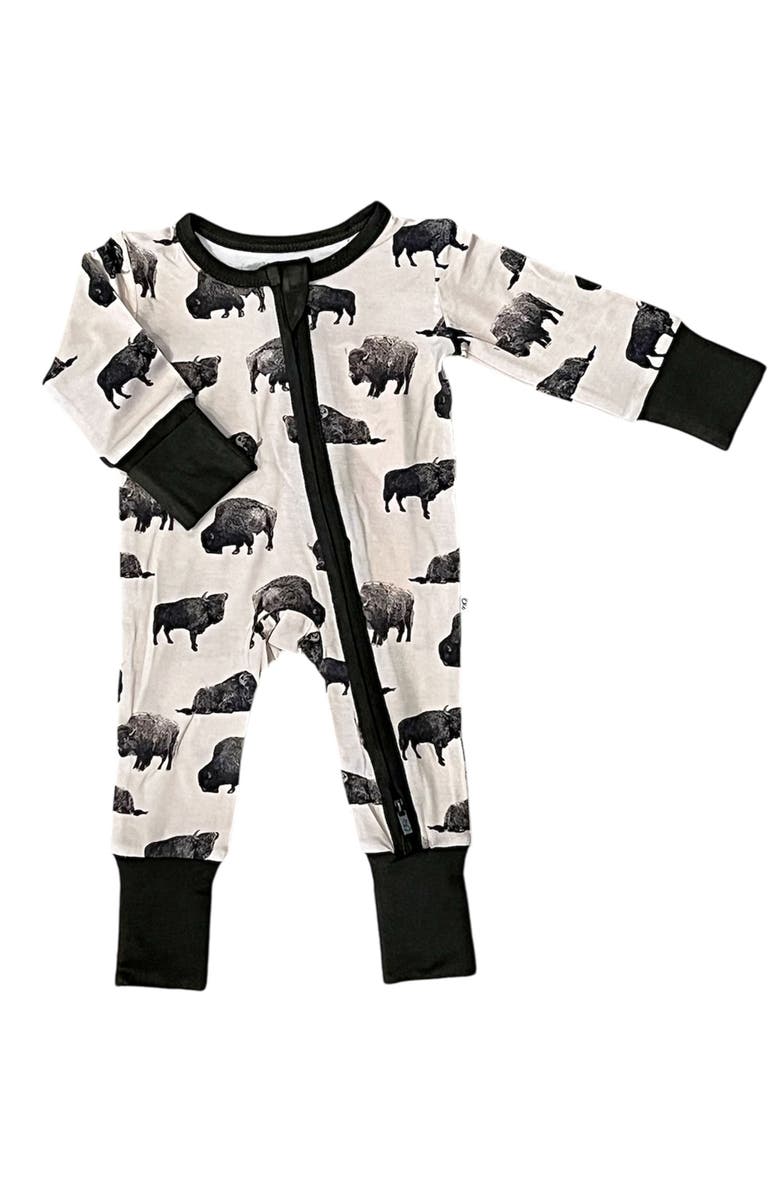 Laree + Co Stetson Convertible Footie, Main, color, Grey