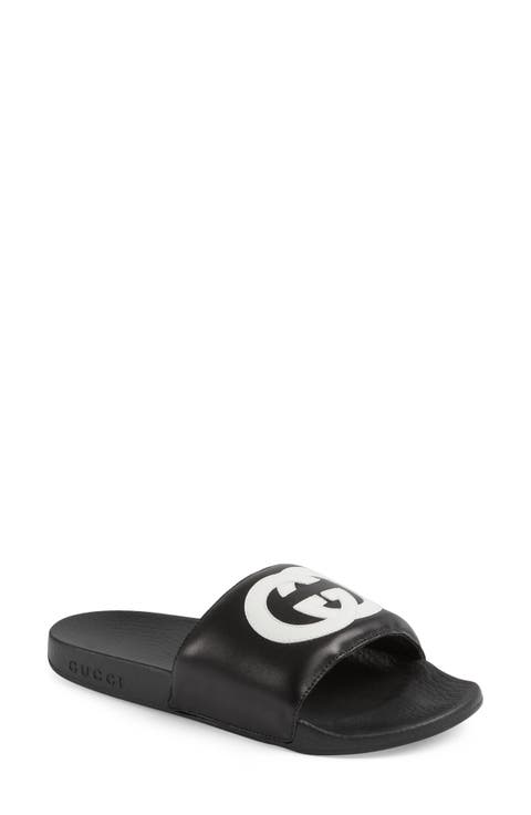 Pursuit Logo Slide Sandal (Women)