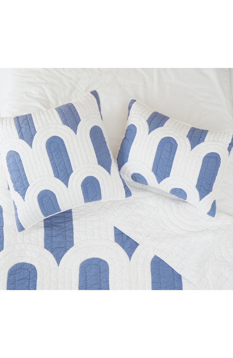 carol & frank Phoebus Blue Sham Collection, Alternate, color, Blue