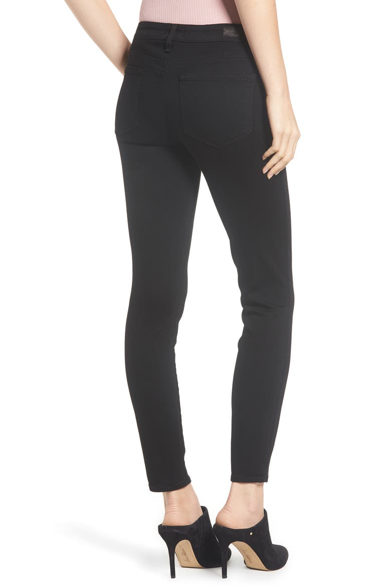 Transcend - Verdugo Ankle Ultra Skinny Jeans, Alternate, color, BLK SHADOW