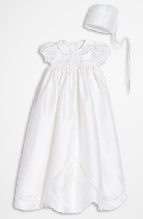 Dupioni Silk Christening Gown (Baby)