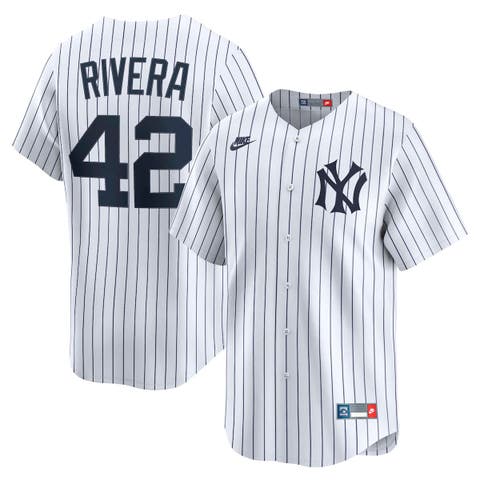 Men's Nike Mariano Rivera White New York Yankees Throwback Cooperstown Collection Limited Jersey