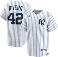 Nike Men's Nike Mariano Rivera White New York Yankees Throwback Cooperstown Collection Limited Jersey