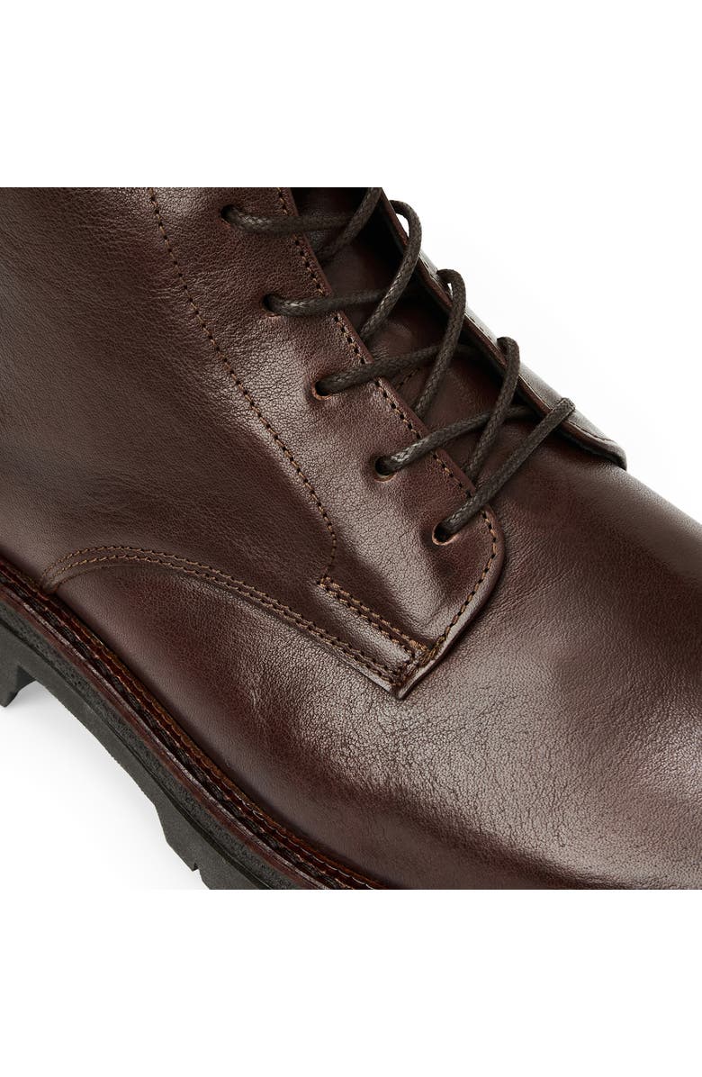 Bruno Magli Malibu Lug Sole Boot, Alternate, color, Dark Brown