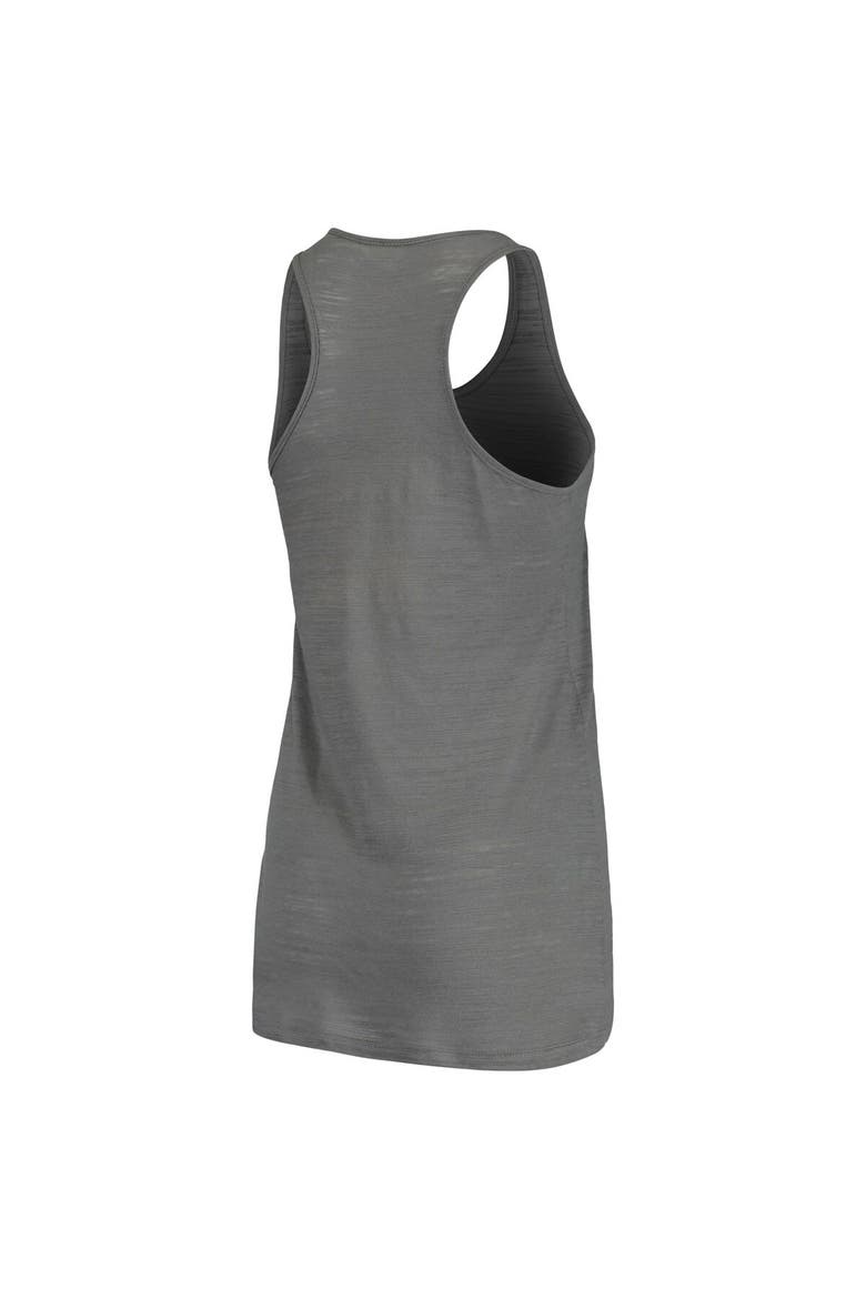 Women's Soft as a Grape Charcoal Oakland Athletics Multi-Count Tank Top, Alternate, color, Charcoal