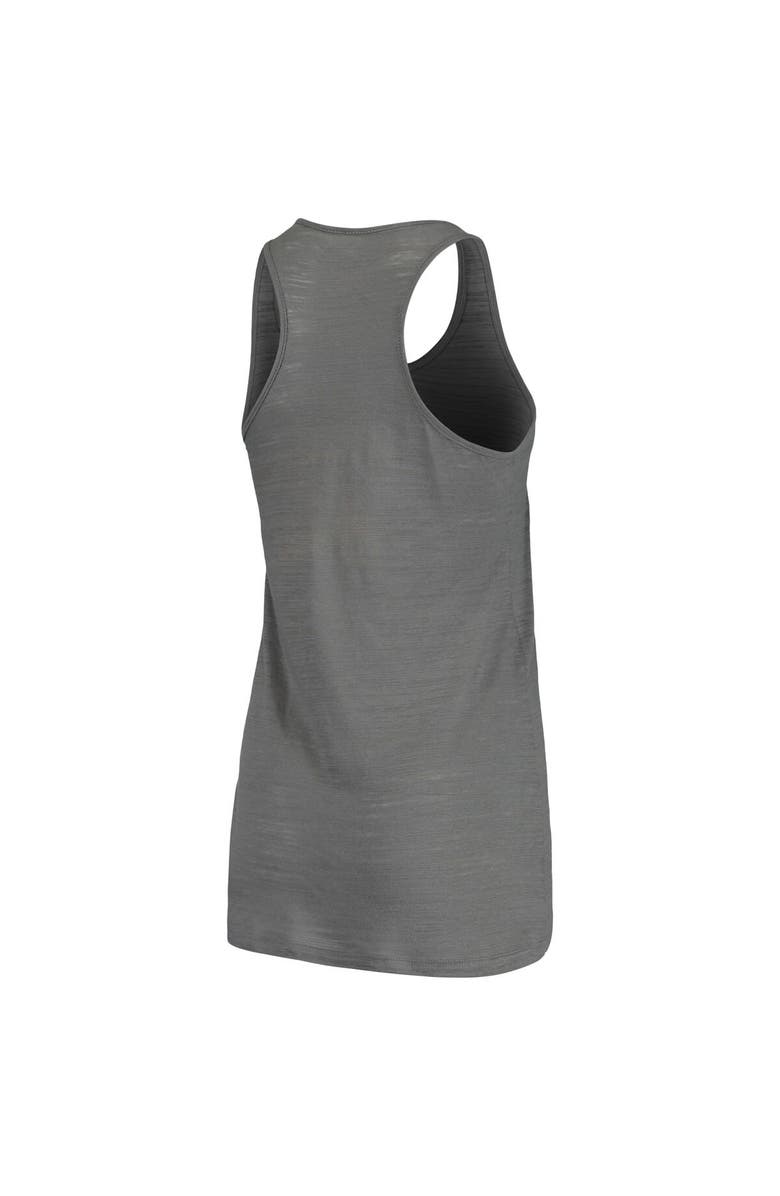 SOFT AS A GRAPE Women's Soft as a Grape Charcoal Oakland Athletics Multi-Count Tank Top, Alternate, color, Charcoal