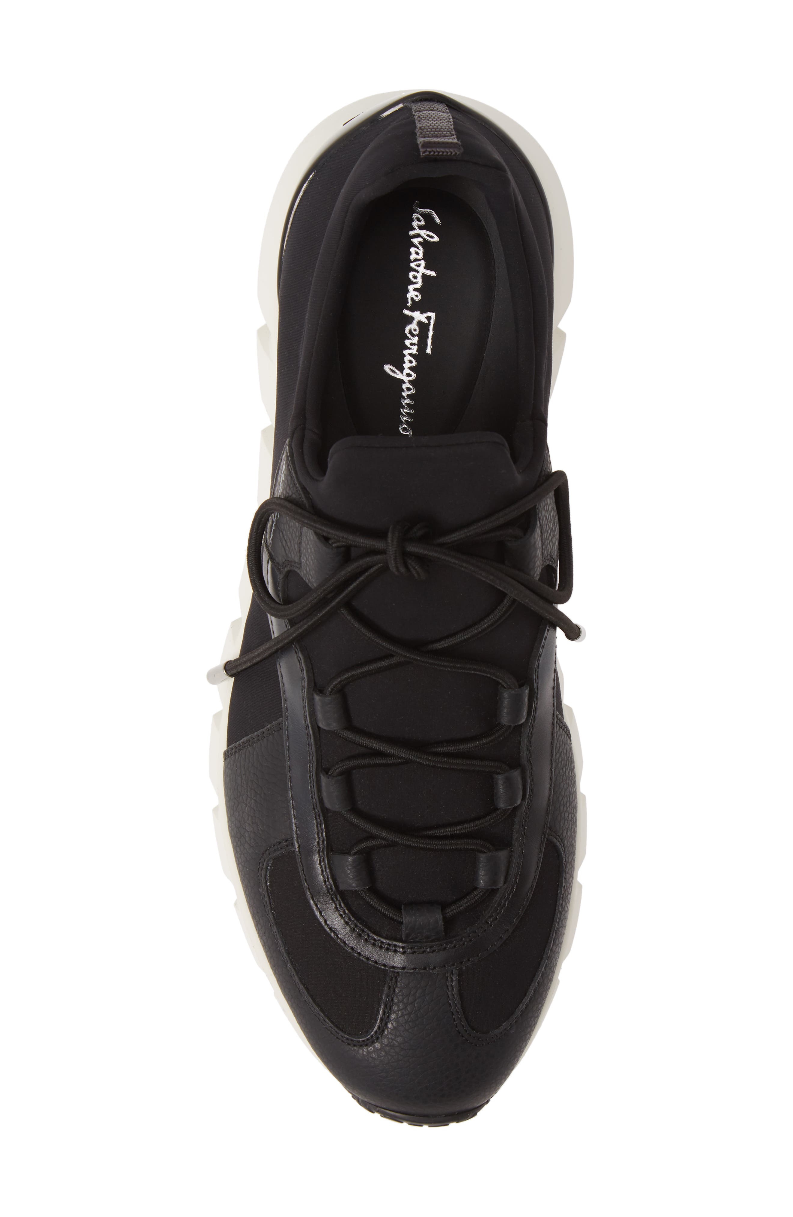 FERRAGAMO Salvatore Ferragamo Alpes Sneaker, Alternate, color, Nero
