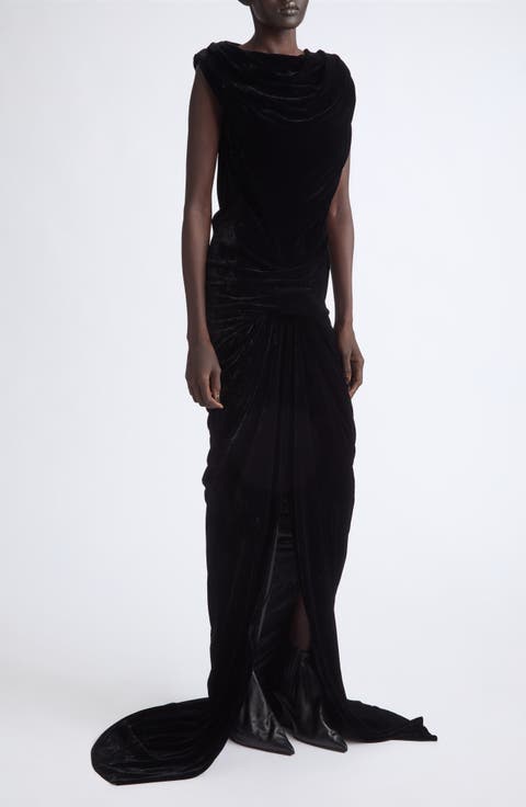 Velvet Strutter Gown