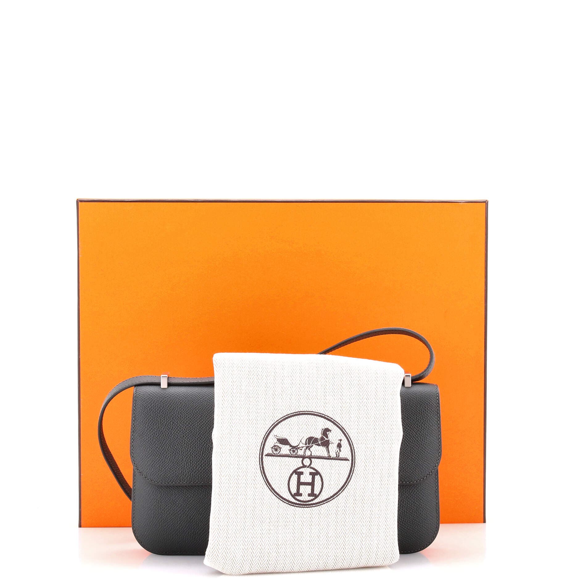 Pre-Owned Hermes Constance Elan NM Bag Epsom 25, Alternate, color, Vert Mangrove