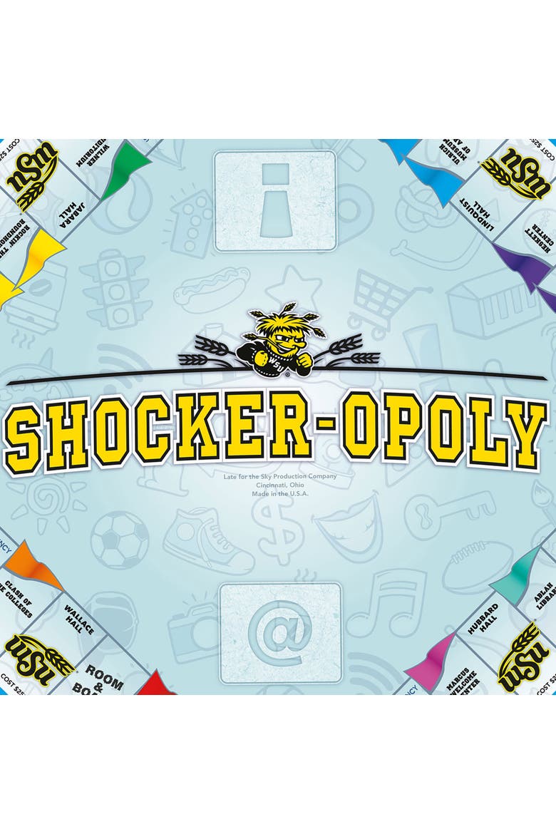 Wichita State University Shockeropoly Monopoly Board Game, Alternate, color, Multicolored