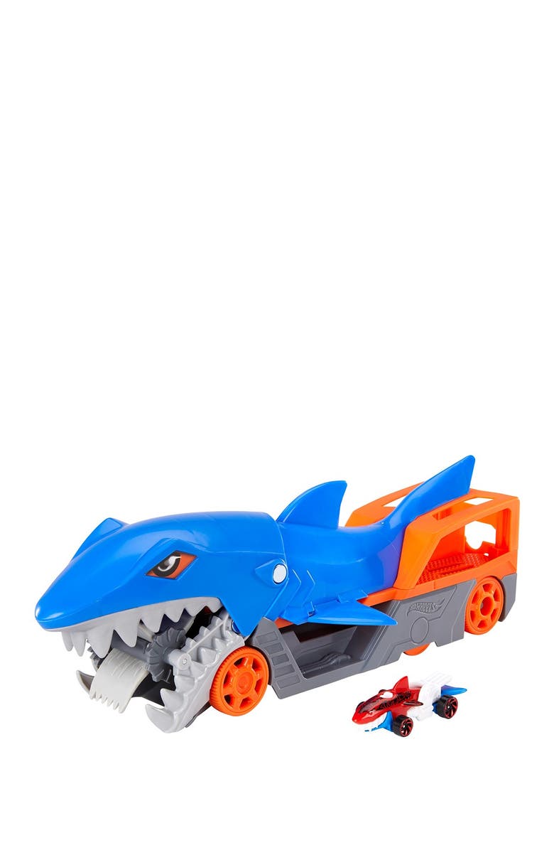 Hot Wheels <sup>®</sup> Shark Chomp Transporter, Alternate, color, Asst