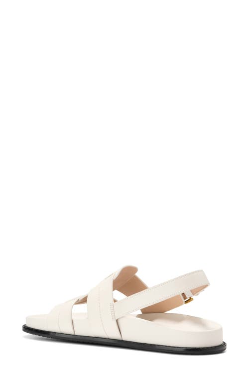 Cole Haan Marlee Slingback Fisherman Sandal In Ivory Leather