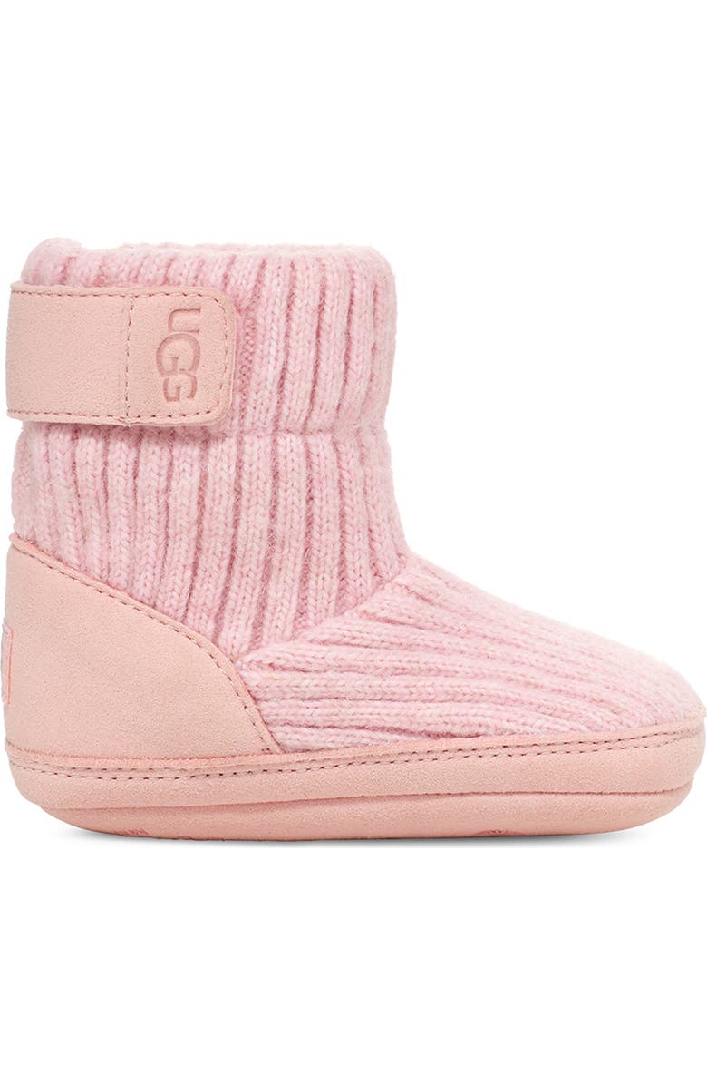 UGG<sup>®</sup> Skylar Water Resistant Knit Boot, Alternate, color, Seashell Pink
