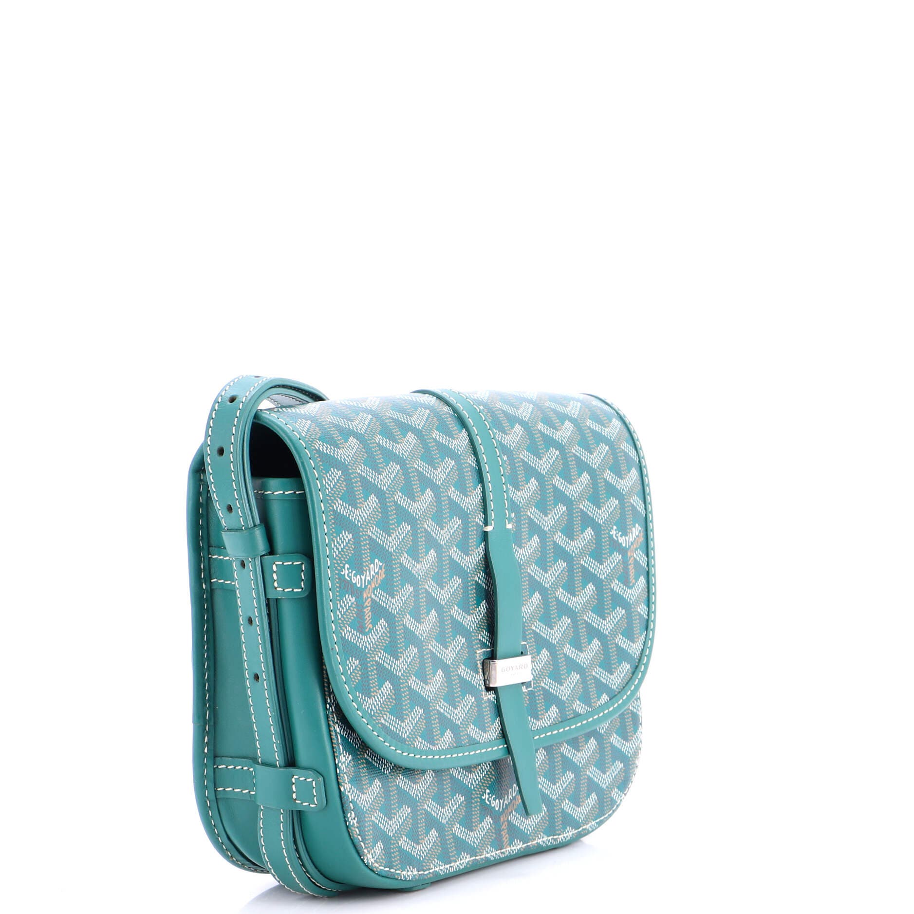 Belvedere II Messenger Bag Coated Canvas PM, Alternate, color, Green