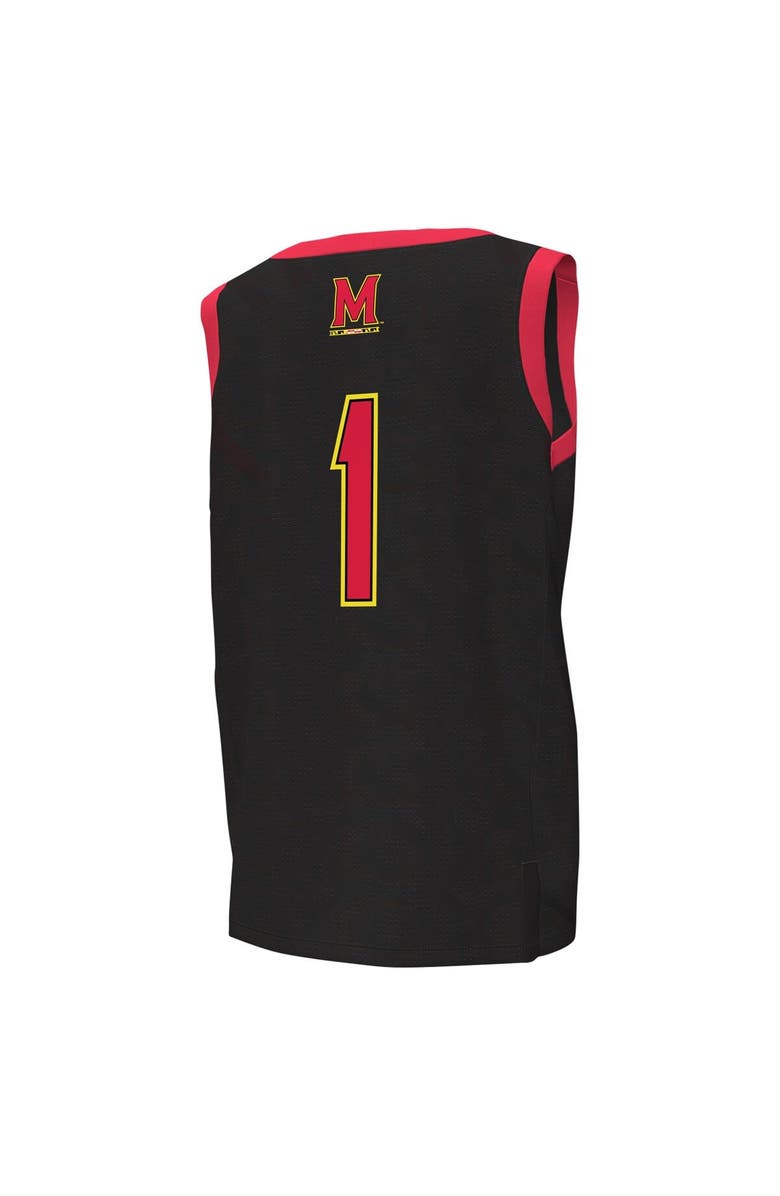 Under Armour Youth Under Armour #1 Black Maryland Terrapins Replica Basketball Jersey, Alternate, color, Black