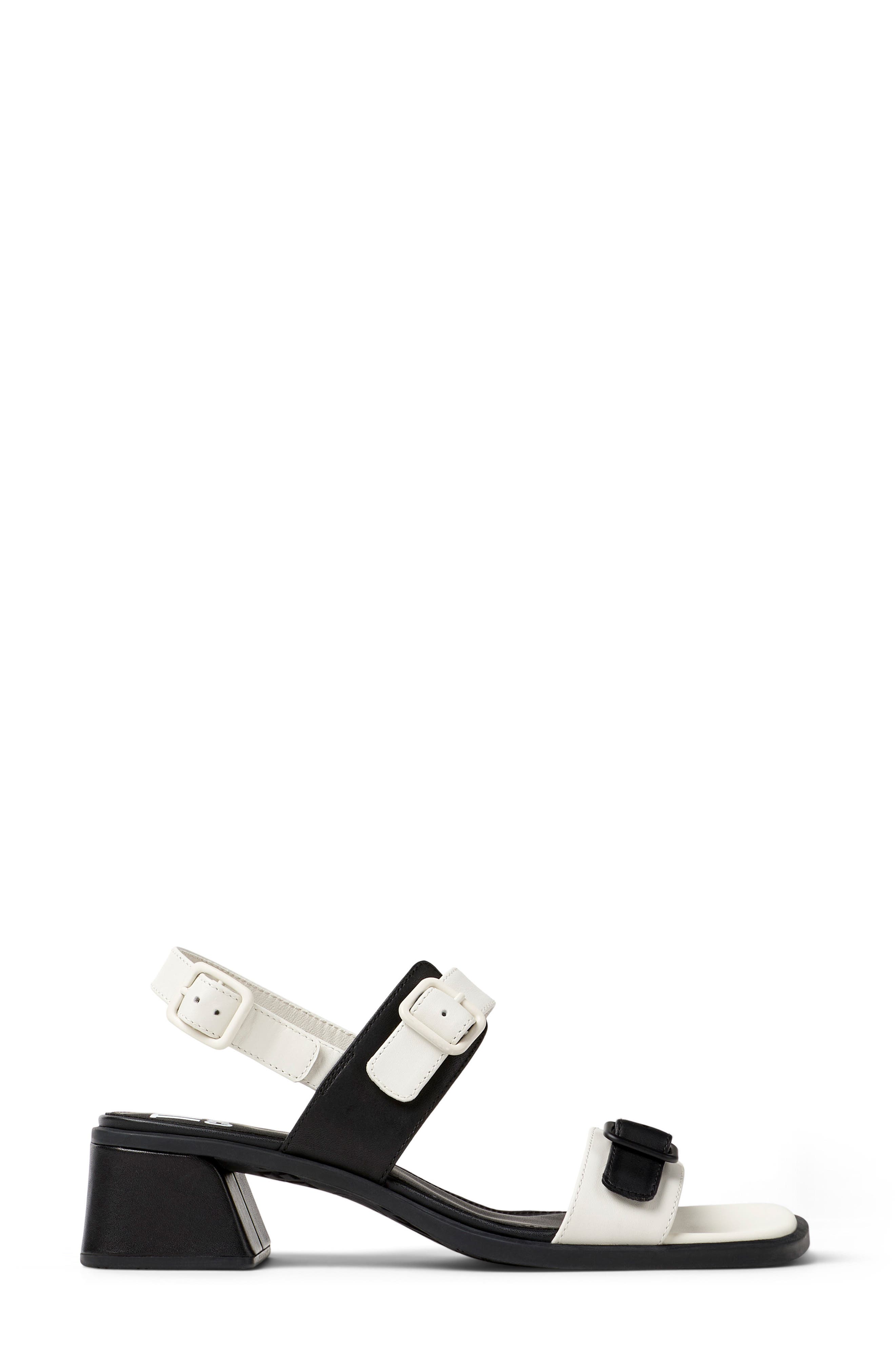 Camper Kora Slingback Sandal, Alternate, color, Multi -White