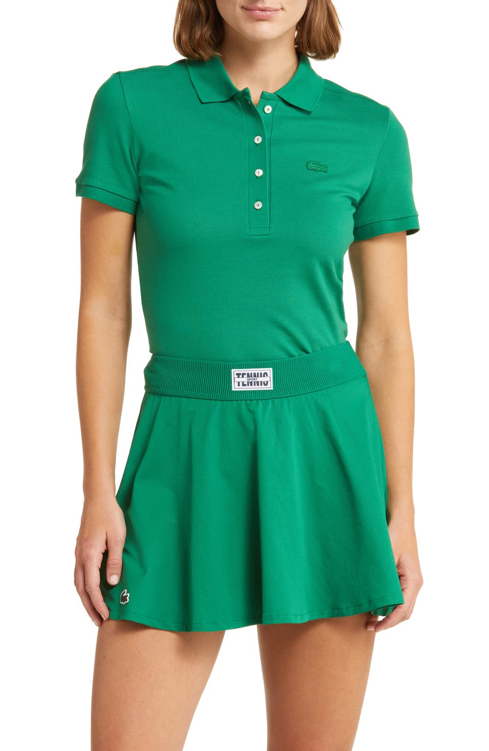 Lacoste x BANDIER Slim Fit Piqué Polo