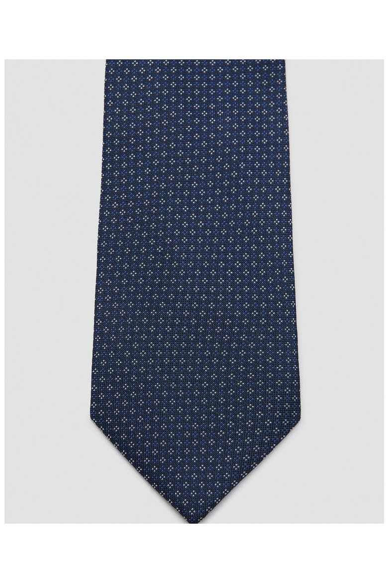 Silk Blend Tie, Alternate, color, NAVY